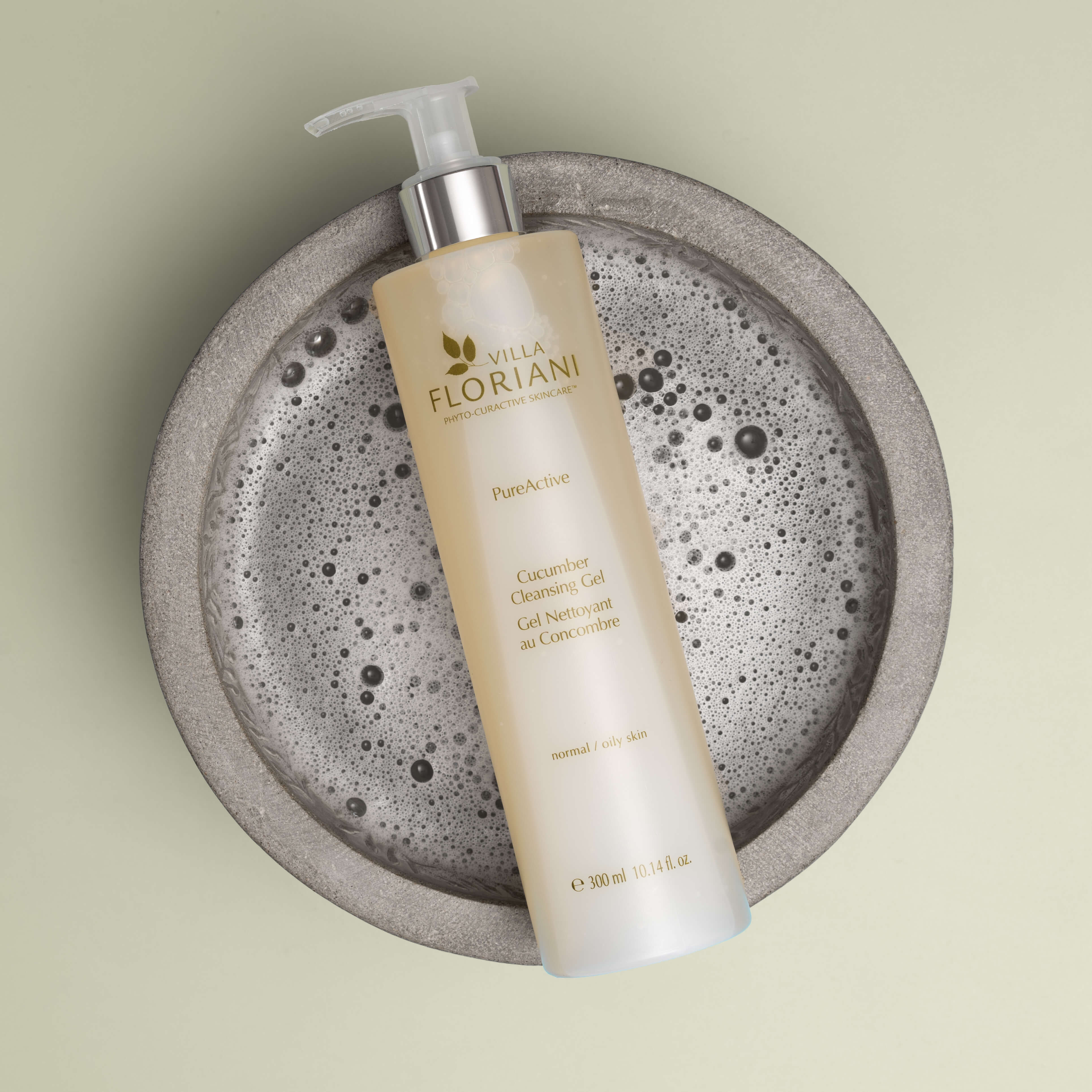 Cucumber Gel Face Cleanser For Oily Skin | Villa Floriani